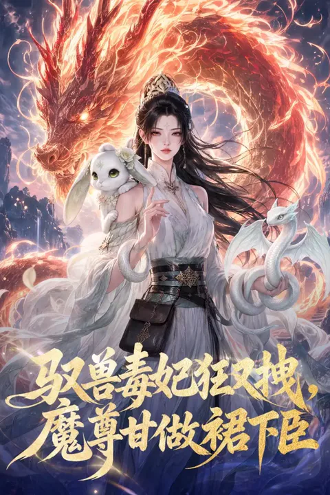 《驭兽毒妃狂又拽，魔尊甘做裙下臣》海报
