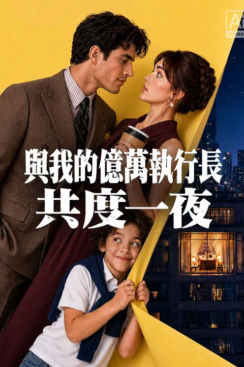 《與我的億萬執行長共度一夜》海報