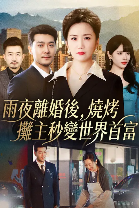 《雨夜離婚後，燒烤攤主秒變世界首富》海報