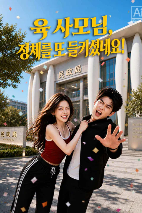 육 사모님, 정체를 또 들키셨네요! 포스터