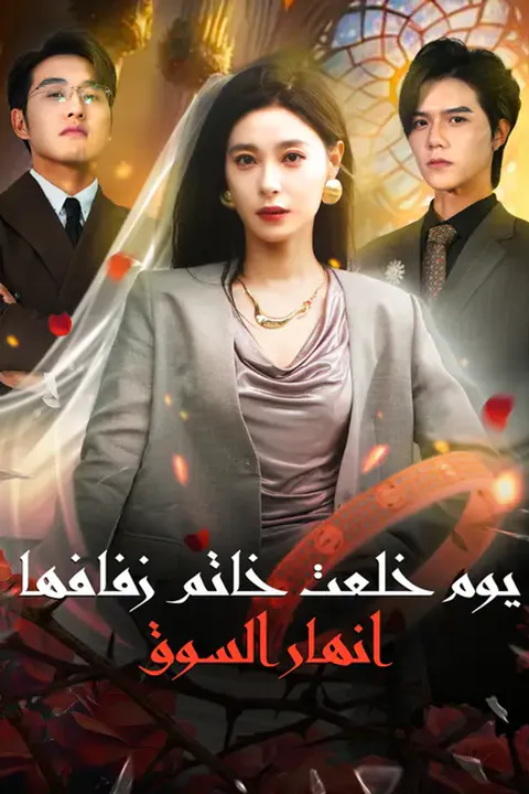 ملصق يوم خلعت خاتم زفافها... انهار السوق
