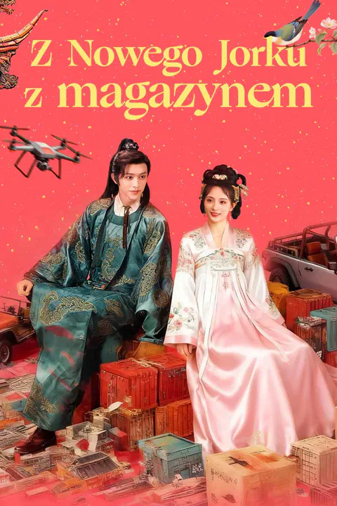Z Nowego Jorku z magazynem – plakat