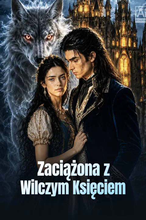 Zaciążona z Wilczym Księciem – plakat