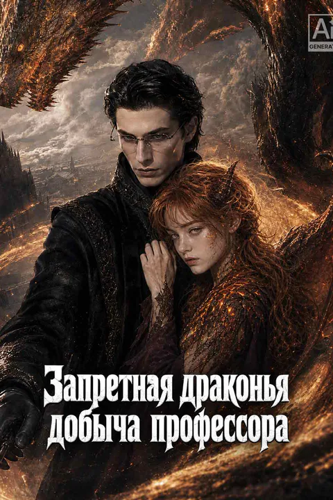 Постер «Запретная драконья добыча профессора»