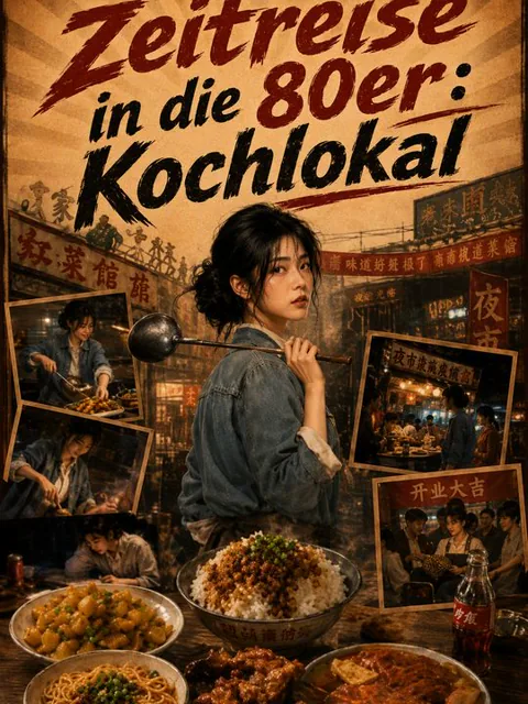 Poster von Zeitreise in die 80er: Kochlokal