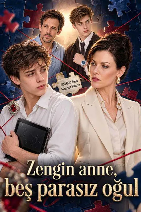Zengin anne, beş parasız oğul afişi