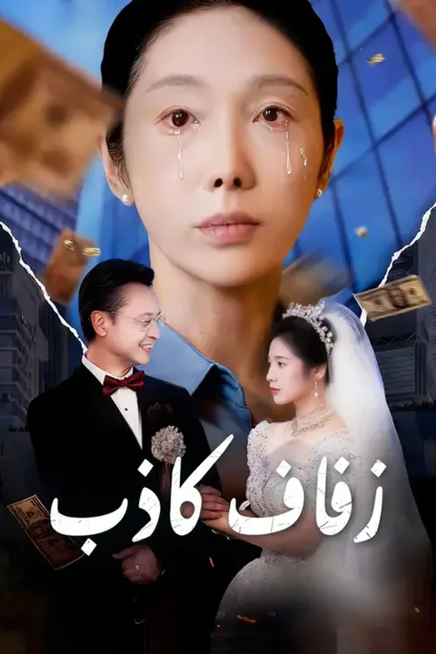 ملصق زفاف كاذب