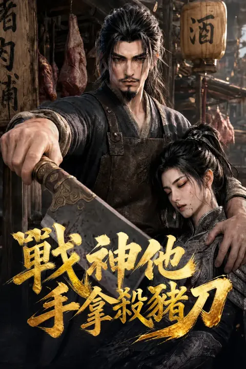 《戰神他手拿殺豬刀》海報