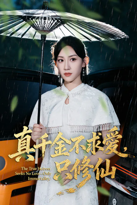 《真千金不求爱，只修仙》海报