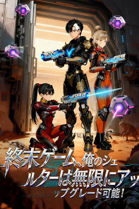 終末ゲーム、俺のシェルターは無限にアップグレード可能！のポスター