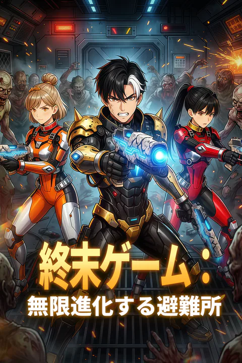 終末ゲーム：無限進化する避難所のポスター