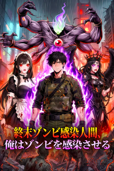 終末ゾンビ感染人間、俺はゾンビを感染させるのポスター