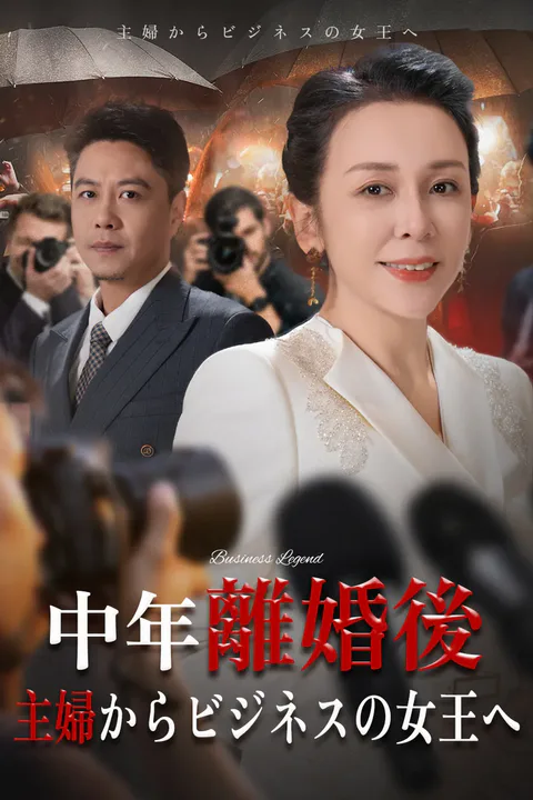 中年離婚後、主婦からビジネスの女王へのポスター