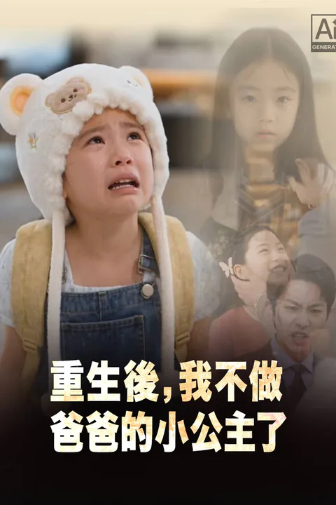 《重生後，我不做爸爸的小公主了》海報