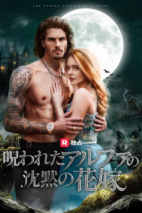 呪われたアルファの沈黙の花嫁のポスター