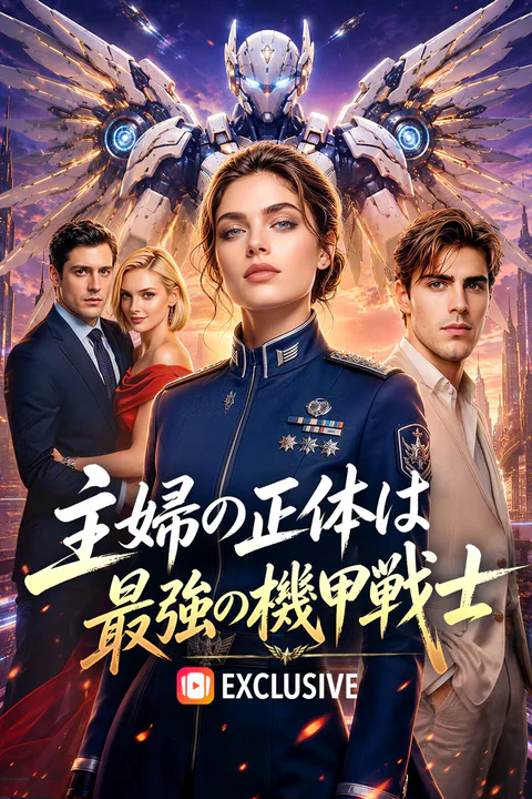 主婦の正体は、最強の機甲戦士のポスター