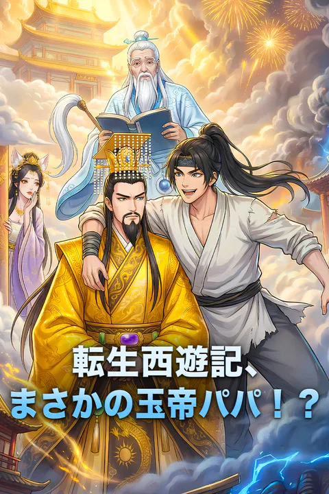 転生西遊記、まさかの玉帝パパ！？のポスター