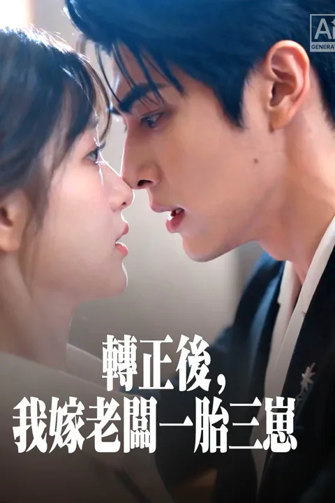 《轉正後，我嫁老闆一胎三崽》海報