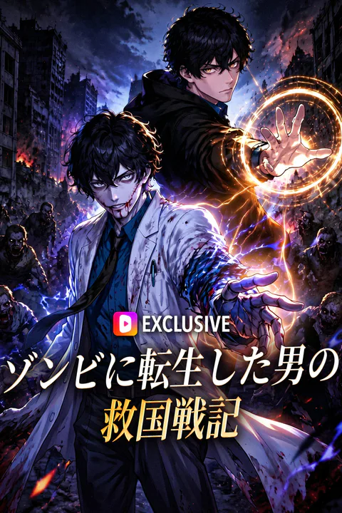 ゾンビに転生した男の救国戦記のポスター