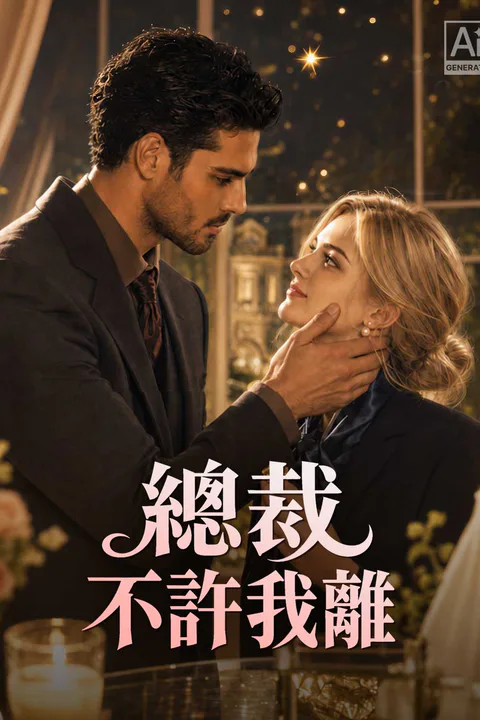 《總裁不許我離》海報