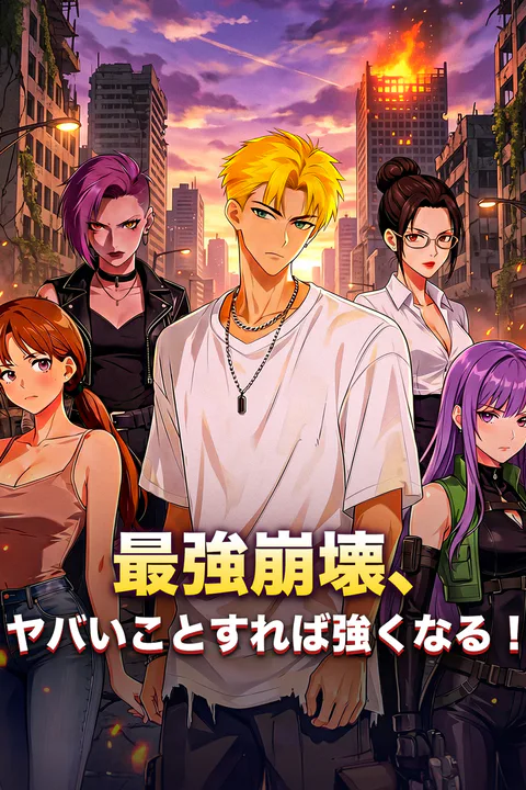 最強崩壊、ヤバいことすれば強くなる！のポスター