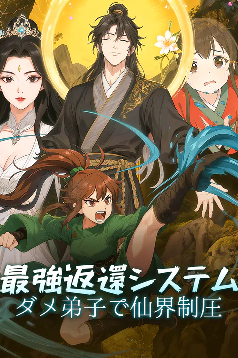 最強返還システム～ダメ弟子で仙界制圧～のポスター