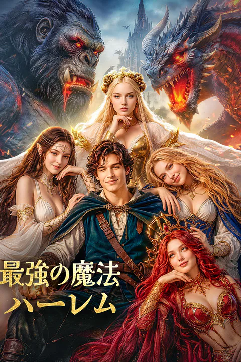 最強の魔法ハーレムのポスター
