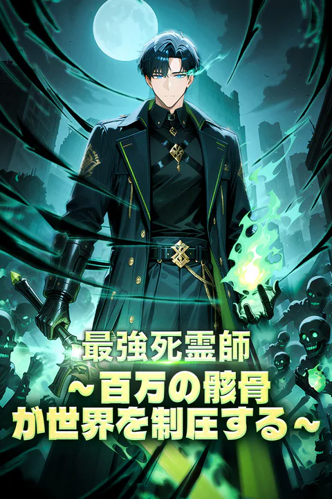 最強死霊師～百万の骸骨が世界を制圧する～のポスター