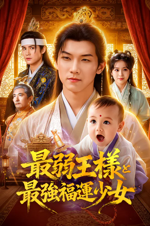 最弱王様と最強福運少女のポスター