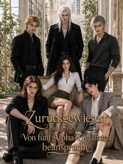 Poster von Zurückgewiesen und gezeichnet: Von fünf Alpha-Gefährten beansprucht
