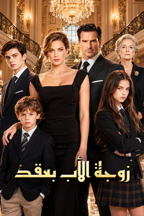 ملصق زوجة الأب بعقد