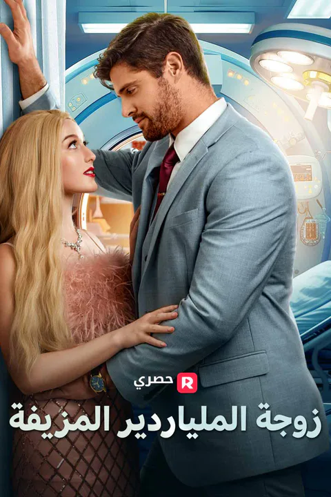ملصق زوجة الملياردير المزيفة