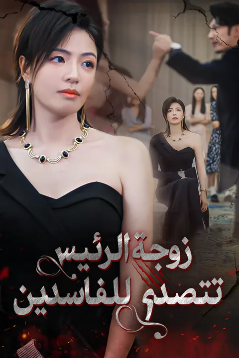 ملصق زوجة الرئيس تتصدى للفاسدين
