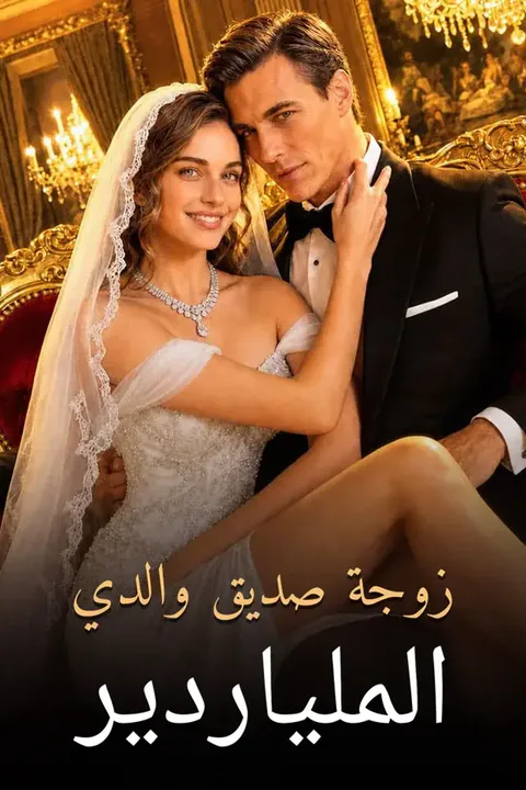 ملصق زوجة صديق والدي الملياردير