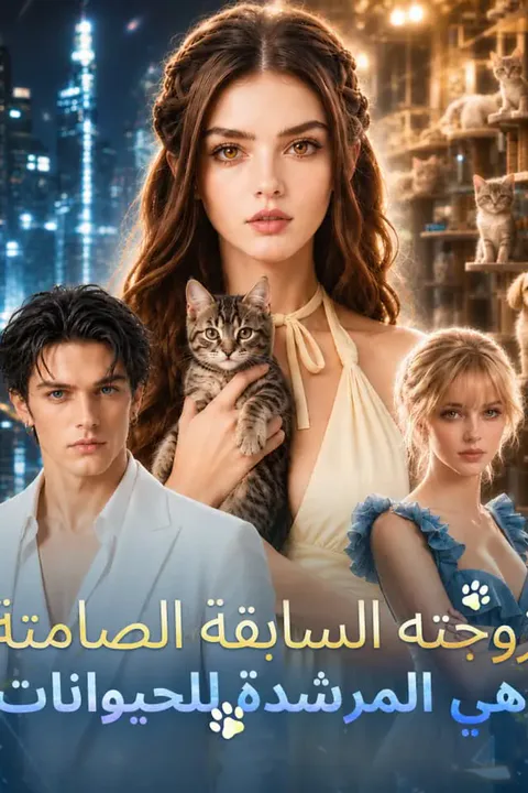 ملصق زوجته السابقة الصامتة هي المرشدة للحيوانات