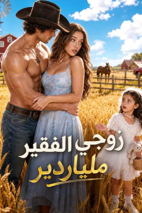 ملصق زوجي الفقير ملياردير